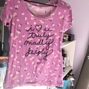 “i ❤️ u truly, madly, deeply” T-shirt